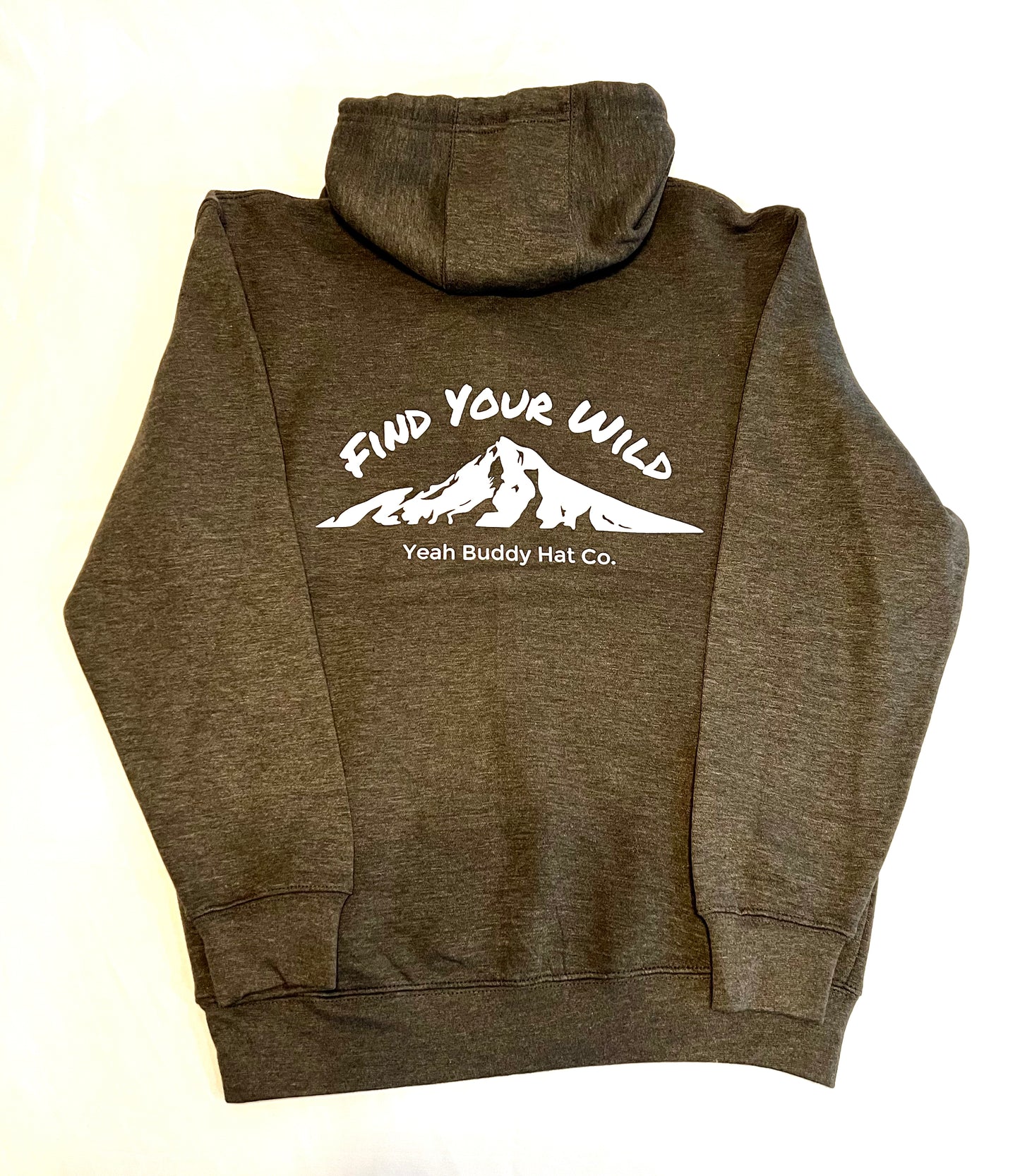 “Find Your Wild” Hoodie - Charcoal Grey