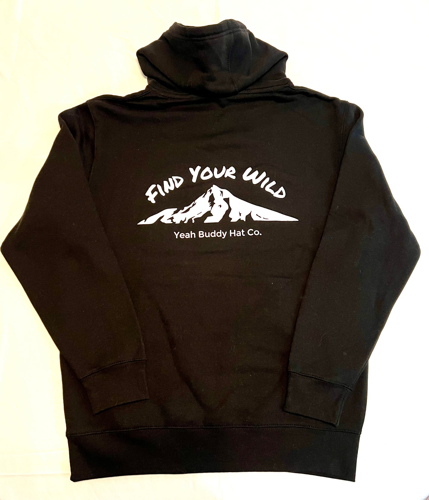 “Find Your Wild” Hoodie - Black