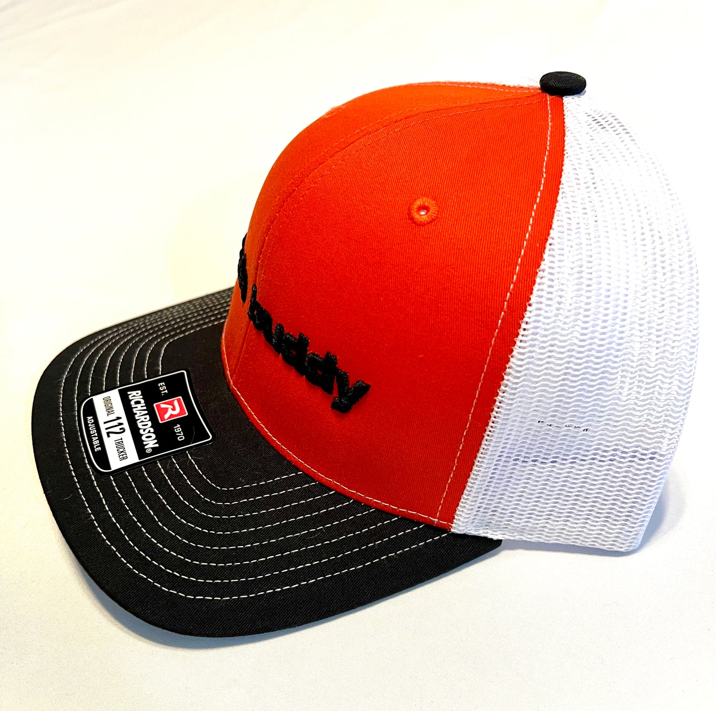 Yeah Buddy Trucker Hat - Orange/Black