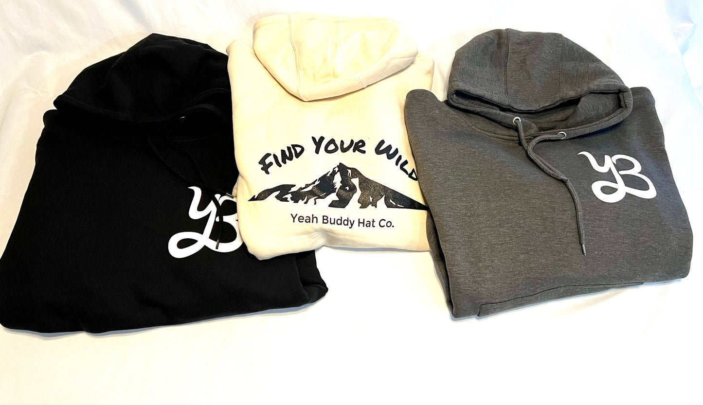 “Find Your Wild” Hoodie - Sand