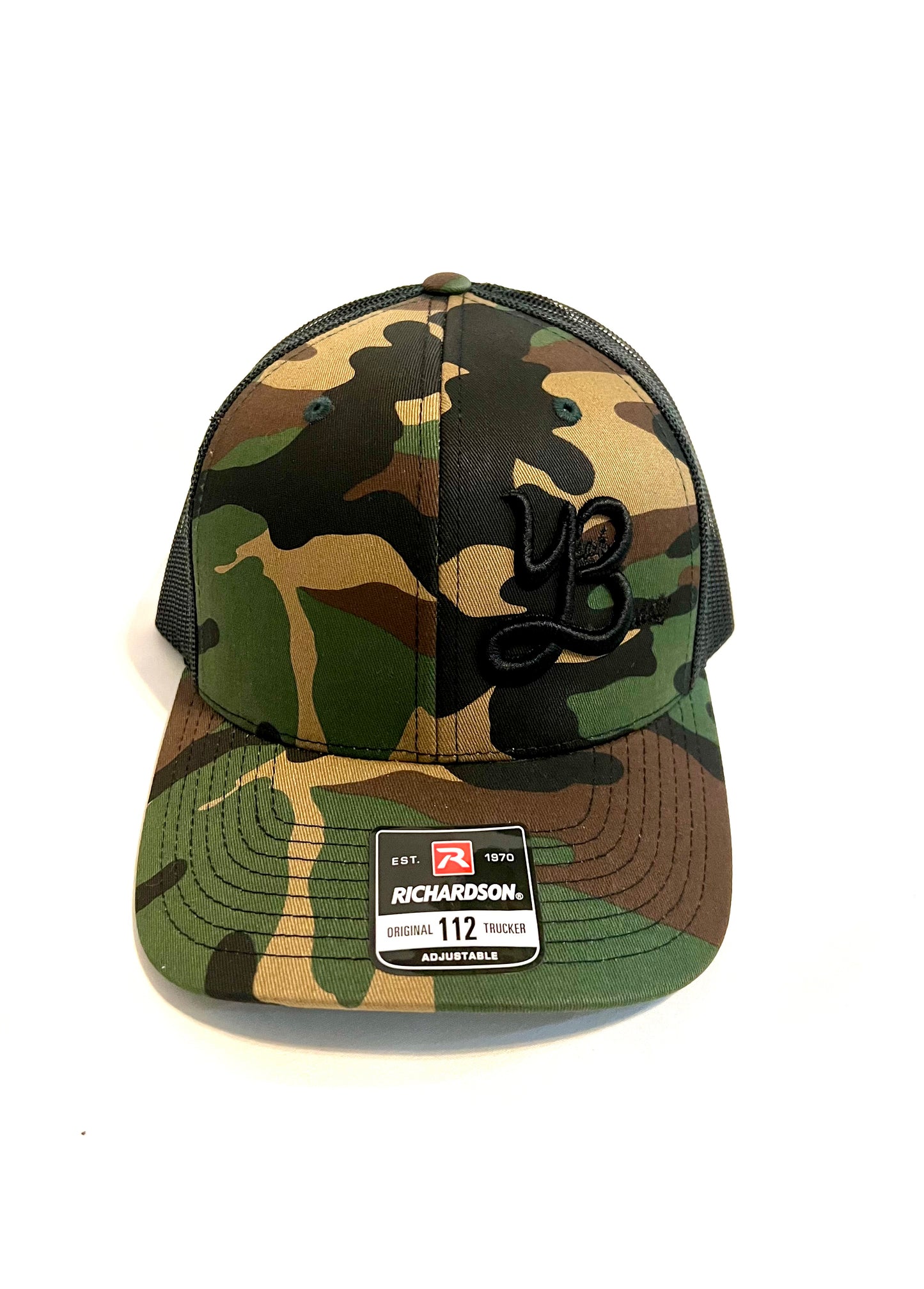 Yeah Buddy Trucker Cap - Green Camo/Black