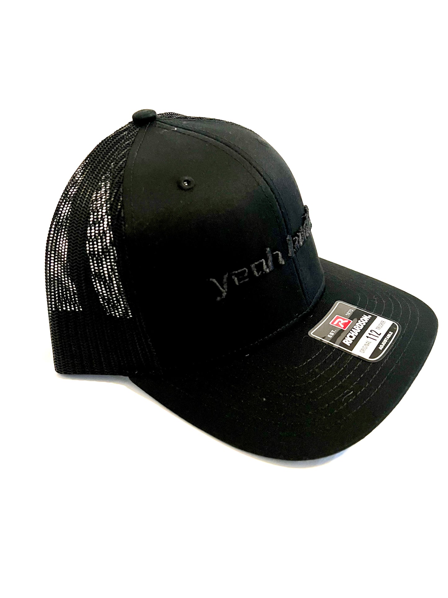 Yeah Buddy Trucker Hat - Black/Black