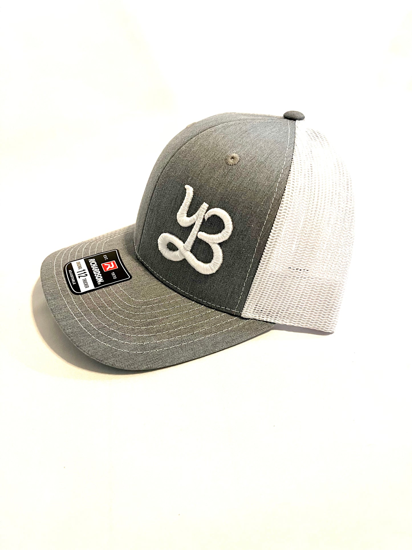 Yeah Buddy Trucker Hat - Heather Grey/White