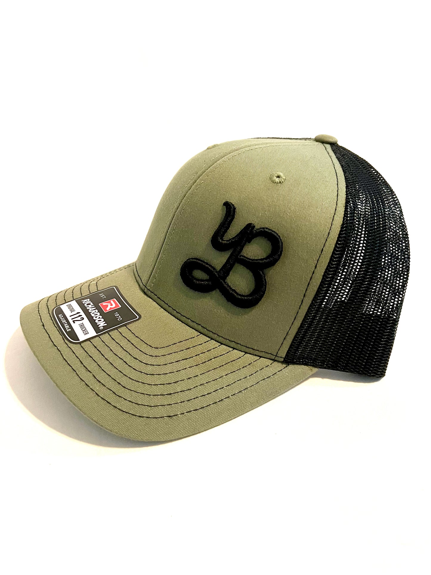 Yeah Buddy Trucker Hat "YB" - Loden Green/Black