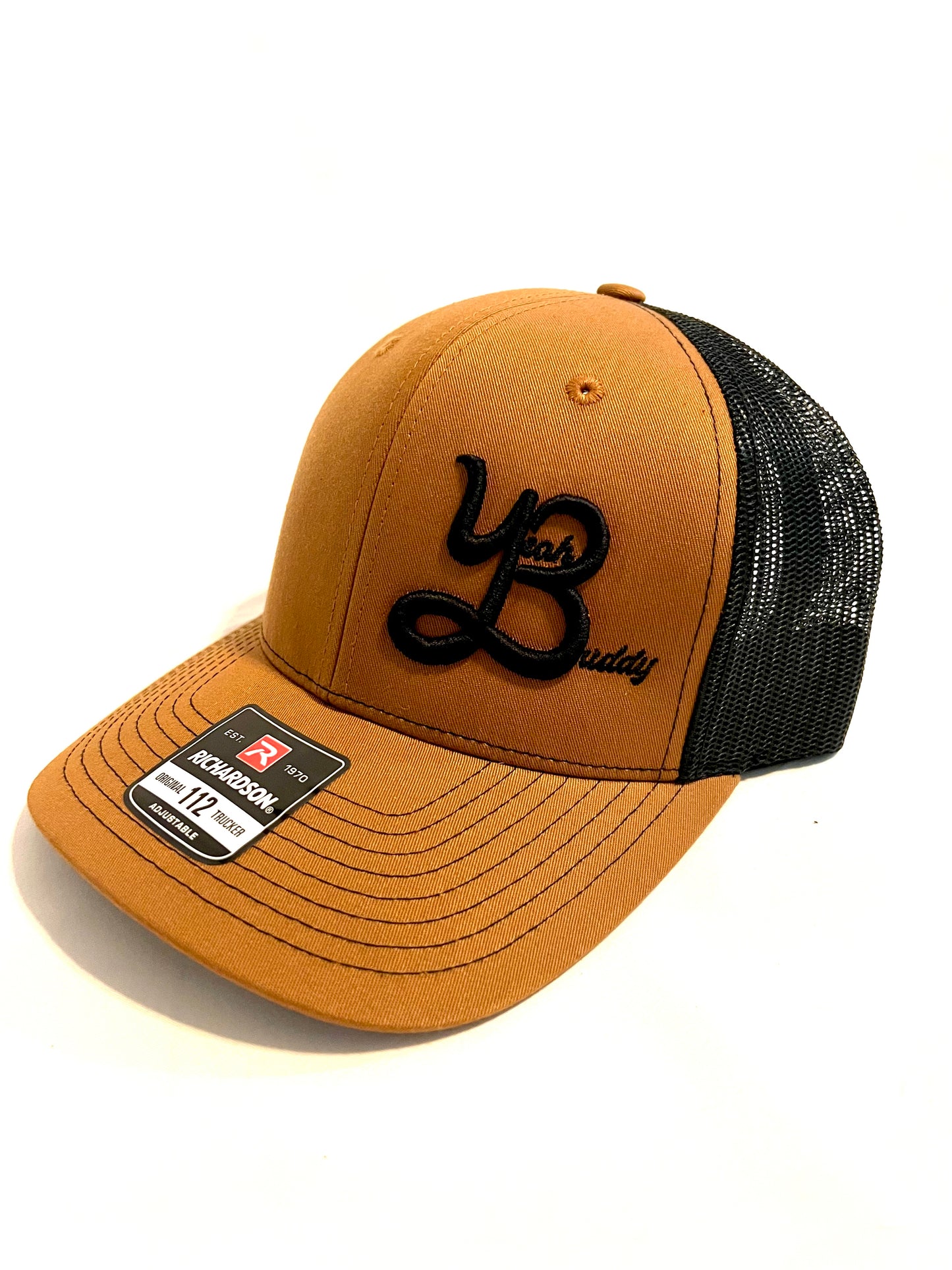 Yeah Buddy Trucker Hat - Carmel/Black